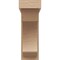 Ekena Millwork 5"W x 10"D x 15"H Classic Emerson Rough Cedar Woodgrain TimberThane Corbel, Primed Tan CORUR05X10X15EMRRCPR - alternate 5